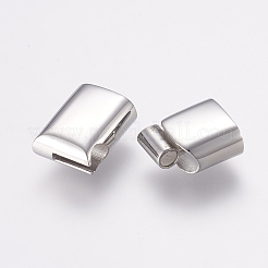 Tarnish Resistant 304 Stainless Steel Magnetic Clasps with Glue-in Ends&nbsp;LS-STAS-G136-05P