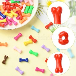 50Pcs UV Plating Acrylic Beads&nbsp;PACR-FS0001-09