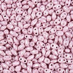 Opaque Colours Luster Glass Seed Beads&nbsp;SEED-T006-02E
