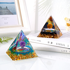 Natural Purple Aventurine Crystal Pyramid Decorations&nbsp;JX071A