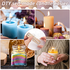 2 Sets Arch Plywood Candle Wick Holders&nbsp;TOOL-BC0002-63