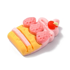 Opaque Resin Imitation Food Decoden Cabochons&nbsp;RESI-R436-05B