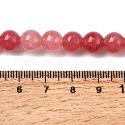Natural Dyed White Jade Beads Strands&nbsp;G-M402-C03-26