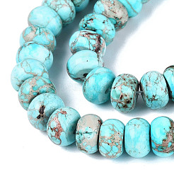 Dyed Synthetic Imperial Jasper Beads Strands&nbsp;G-Q606-99A-03