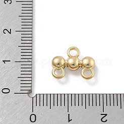 Brass Micro Pave Clear Cubic Zirconia Chandelier Components Link&nbsp;LS-KK-D283-11G