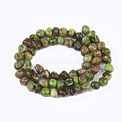 Natural Imperial Jasper Beads Strands&nbsp;G-S355-09A