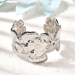 304 Stainless Steel Cuff Bangles&nbsp;BJEW-L705-04B-P