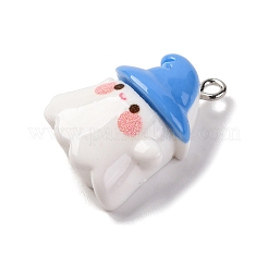 Halloween Theme Opaque Resin Pendants&nbsp;RESI-D075-04B