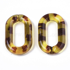 Transparent Acrylic Linking Rings&nbsp;OACR-S036-006B-A02