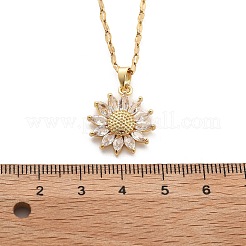 304 Stainless Steel Necklaces for Women&nbsp;NJEW-R015-01G