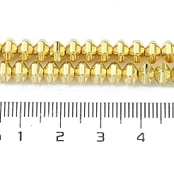 Electroplated Synthetic Non-Magnetic Hematite Beads Strands&nbsp;G-H020-G01-02