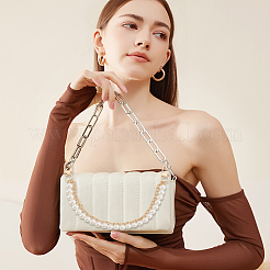 1 Set Resin Pearl Beaded Bag Decorative Chains&nbsp;AJEW-CL0006-06