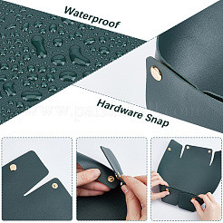 Foldable PU Leather Basket Storage Box&nbsp;AJEW-WH20010-62A