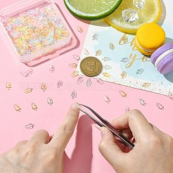 200Pcs Ice Cream Resin Cabochons&nbsp;MRMJ-CJ0001-20