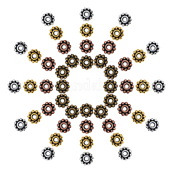 Gear Tibetan Style Alloy Spacer Beads&nbsp;PALLOY-CJ0001-55-RS