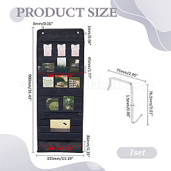 Oxford Cloth & PET Pocket Chart Hanging Storage Bags&nbsp;AJEW-WH0709-154