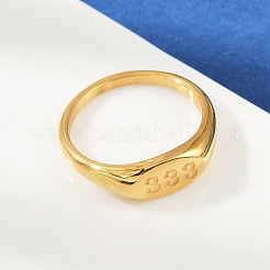 304 Stainless Steel Plain Band Finger Rings&nbsp;RJEW-P153-03G-02