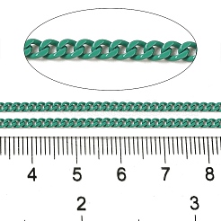 Spray Painted 304 Stainless Steel Curb Chains&nbsp;STAS-B067-05A-10
