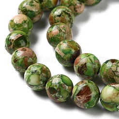 Natural Imperial Jasper Beads Strands&nbsp;G-I122-8mm-27
