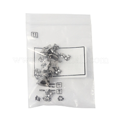 16Pcs 4 Styles 304 Stainless Steel Stud Earring Findings&nbsp;STAS-FS0001-85P