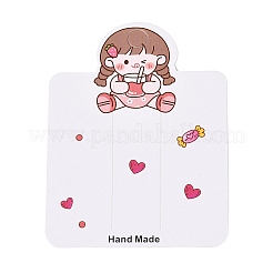 Cardboard Paper Jewelry Display Cards for Hair Clip Storage&nbsp;CDIS-N004-09