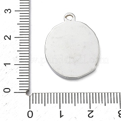 Two-tone 304 Stainless Steel Pendants&nbsp;X-STAS-A142-03GP