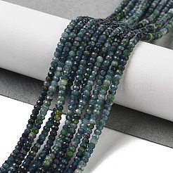 Natural Blue Tourmaline Beads Strands&nbsp;G-B088-D12-01