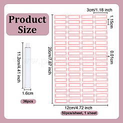 36Pcs Blank Aluminum Tube for Oil Paint&nbsp;DIY-OC0013-97