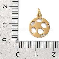 Ion Plating(IP) 304 Stainless Steel Charms&nbsp;STAS-R135-13G