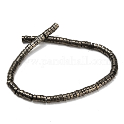 Natural Gold Pyrite/Golden Pyrite Beads Strands&nbsp;G-F833-J01-01