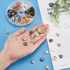 180Pcs 6 Colors Alloy Charms&nbsp;PALLOY-PH0002-13