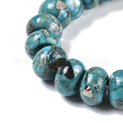 Dyed Synthetic Imperial Jasper Beads Strands&nbsp;G-P529-E01-A05