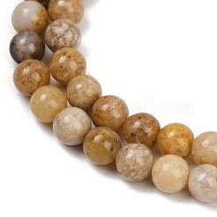 Natural Agate Beads Strands&nbsp;G-U026-A07-8mm