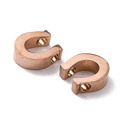 Ion Plating(IP) 304 Stainless Steel Charms&nbsp;LS-STAS-F271-12RG