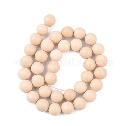Natural Fossil Beads Strands&nbsp;G-E110-10mm-2