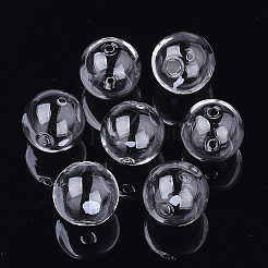 Handmade Blown Glass Globe Beads&nbsp;DH017J-1-25mm