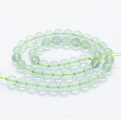 Natural Fluorite Beads Strands&nbsp;G-K261-10B-8mm-1