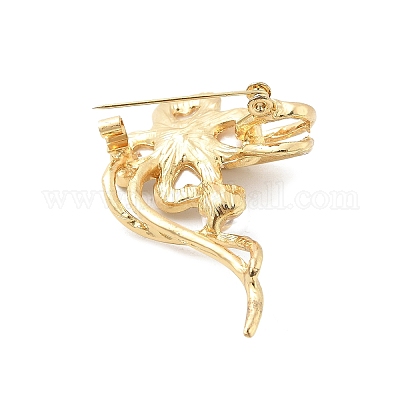 Alloy Brooches&nbsp;JEWB-H029-01D-G-1