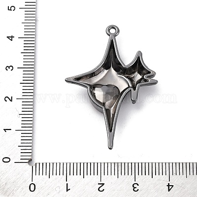 Rack Plating Alloy Pendants&nbsp;PALLOY-V002-12B-01-1