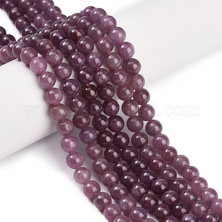 Natural Ruby Beads Strands&nbsp;G-L631-A01-6mm-A-1