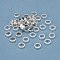 304 Stainless Steel Spacer Beads, Flat Round, Silver, 6x2mm, Hole: 4mm