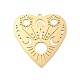 Pierced Brass Pendants&nbsp;KK-G441-13G-1