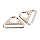 Alloy Adjuster Triangle with Bar Swivel Clips&nbsp;PURS-PW0005-062-P-1