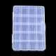 Plastic Bead Storage Containers&nbsp;CON-Q031-04B-1