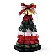 9 Yards 3 Styles Christmas Theme Polyester & Polycotton Ribbons Sets&nbsp;SRIB-A015-01A-01-5