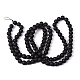 Baking Paint Transparent Glass Bead Strands&nbsp;GLAA-S031-8mm-38-2