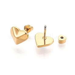 304 Stainless Steel Stud Earrings for Women&nbsp;EJEW-N059-19G
