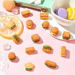 16Pcs 8 Styles Resin Mini Model&nbsp;DJEW-CJ0001-17