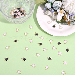 90Pcs 3 Colors Alloy Enamel Pendants&nbsp;ENAM-HY0001-59
