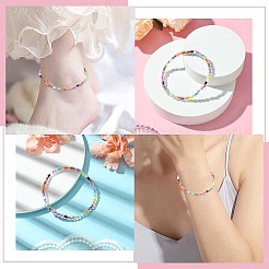 500Pcs Transparent Glass Beads&nbsp;FIND-CJ0002-77